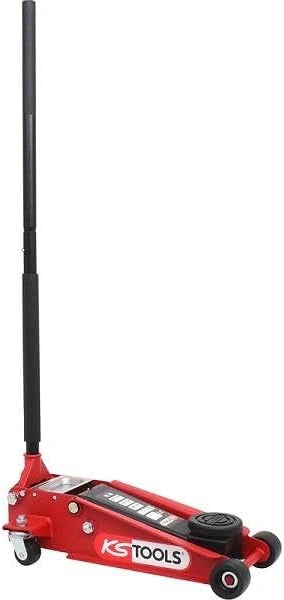 KS Tools 161.0366 Cric hydraulique 3 tonnes - Cric Voiture - Levage Roulant, Cric hydraulique acier 3 t, levage automobile