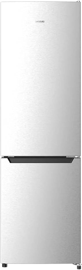 Cecotec Réfrigérateur Combi 2 Portes Bolero CoolMarket Combi 250 Inox E. 250 L, Hauteur 180 cm et 55 cm de Largeur, Total No Frost et 2 Tiroirs