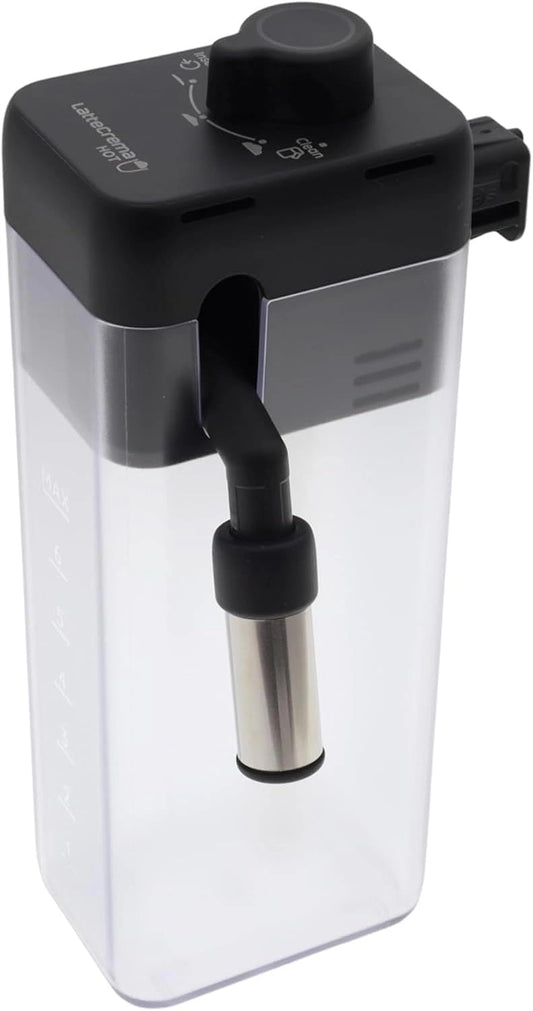 De'Longhi DLSC031 Carafe à Lait Graduée pour modèles EXAM44, LatteCrema Hot, Compatible lave-vaisselle