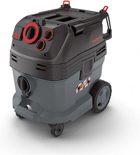 MENZER Aspirateur Industriel VCM 530 Pro Aspirateur Eau et Poussière, 30 Ltr., Aspirateur de Sécurité, Classe de Poussière M