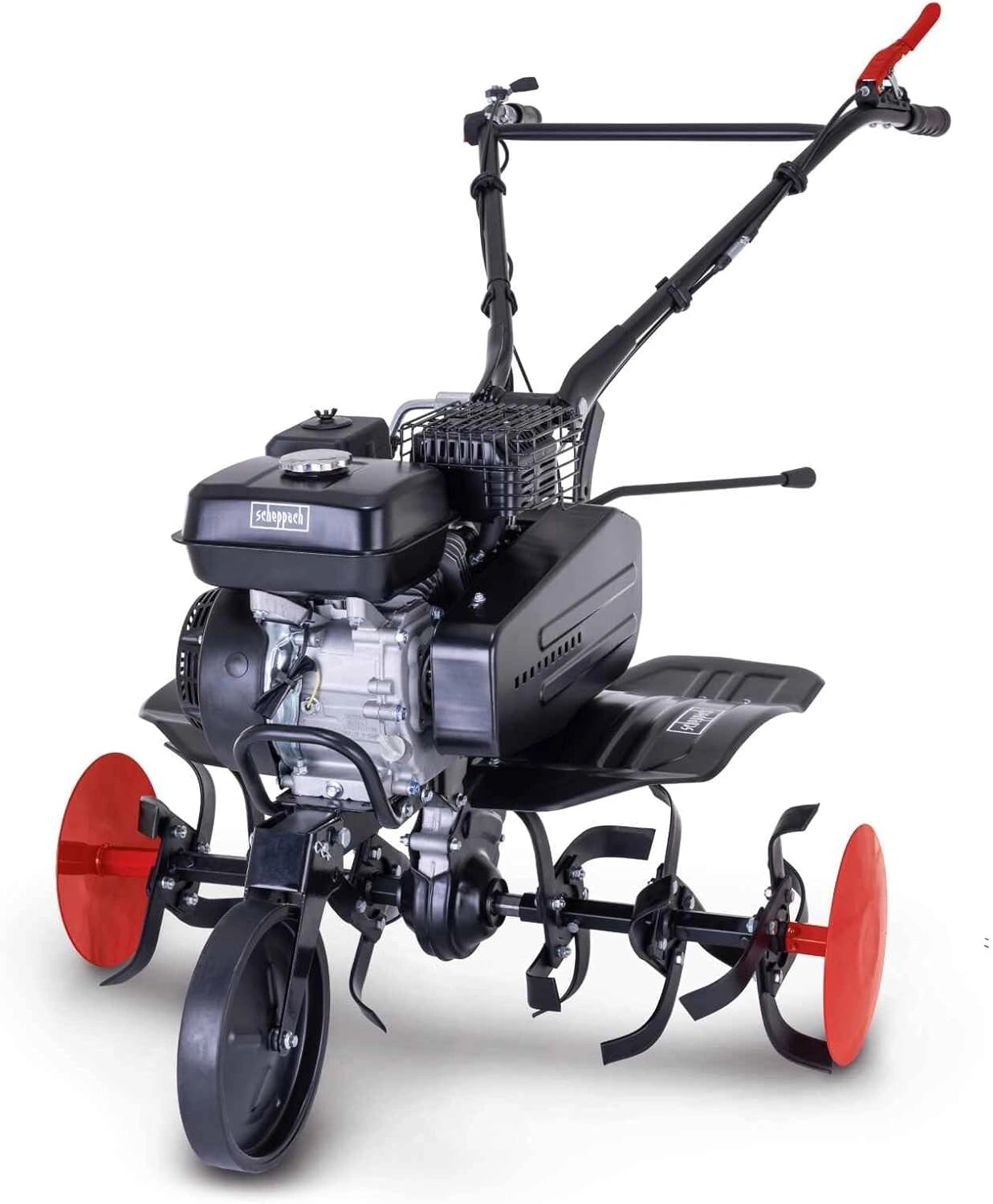 Scheppach Motobineuse Thermique MTP750 - Moteur 4 Temps - 212 cm³ - 5,7 CV