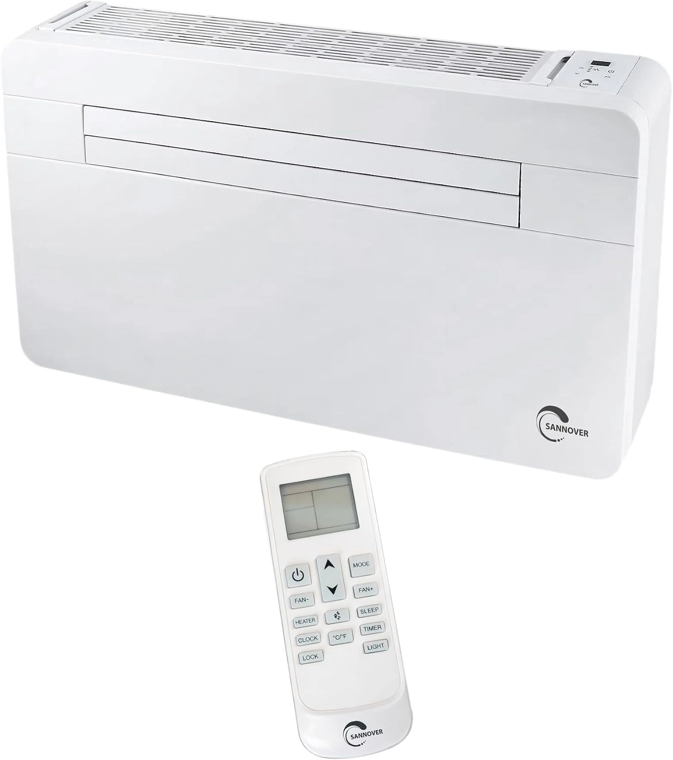 Climatiseur Console Monobloc Réversible Chaud/Froid 2,5 kW 9000 BTU Fresho 12 HP Sannover Classe Énergétique A+ avec Télécommande