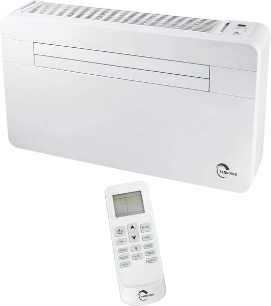 Climatiseur Console Monobloc Réversible Chaud/Froid 2,5 kW 9000 BTU Fresho 12 HP Sannover Classe Énergétique A+ avec Télécommande