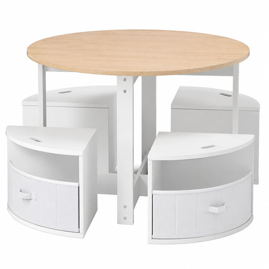table-ronde-avec-chaises-et-tiroirs-pour-enfants-mobilier-d-activites-montessori-ggsjlh1421pf