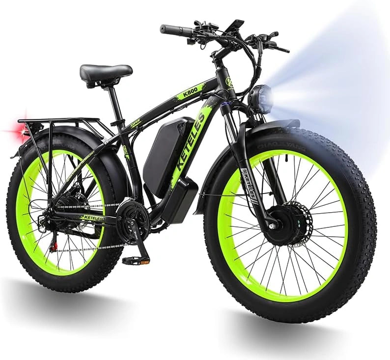 Velo Electrique Homme, 26 Pouces-vélo électrique 48 V 23 Ah Batterie, 25 km/h Moteur 250 w 21 Vitesses, autonomie jusqu'à 120km