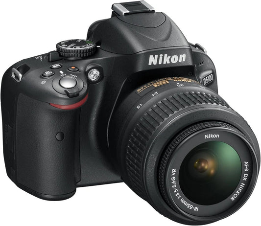 Nikon D5100 Appareil photo numérique Reflex 16.2 Kit Objectif VR 18-55 mm Noir, 3 pouces, 15,6 mm