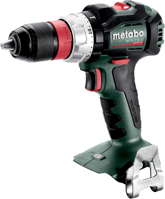 metabo BS 18 LT BL Q Perceuse-Visseuse Sans Fil 18 V, Moteur Sans Balais, batterie, 13 mm