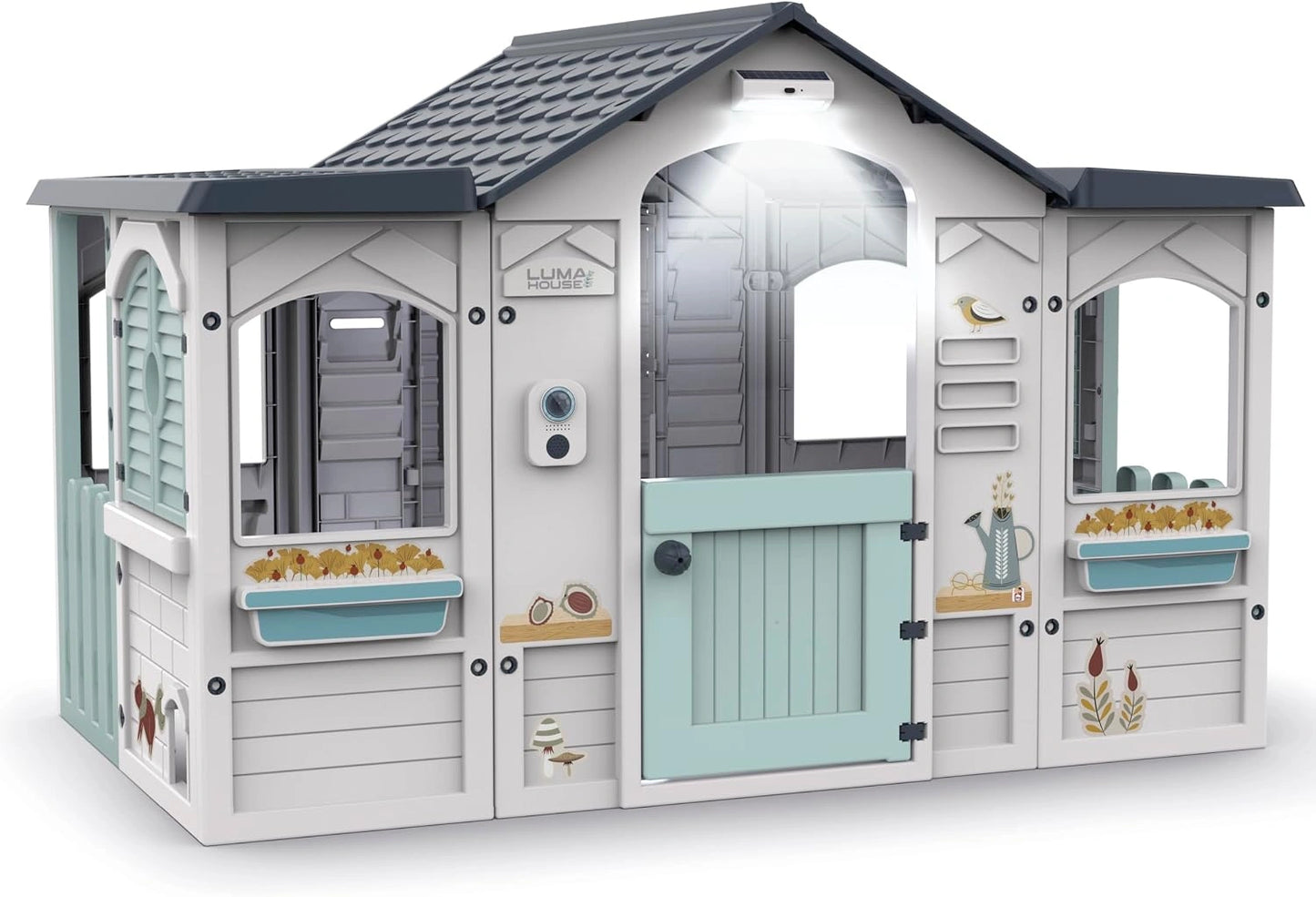 Chicos - Maison Luma, 2 à 5 Ans (89656), Maison Extérieur Enfant avec Lumière et Son, Grande Cabane de Jardin