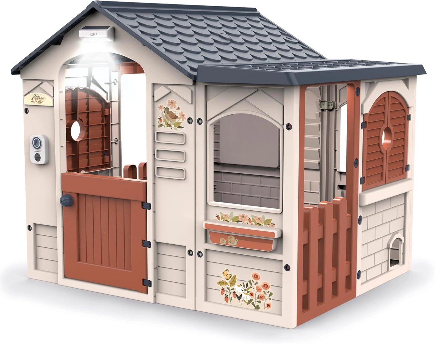Chicos - Play Garden Lumière et Son, 2 à 5 Ans (89626), Maison Extérieur Enfant, Cabane de Jardin Extérieure à Décorer