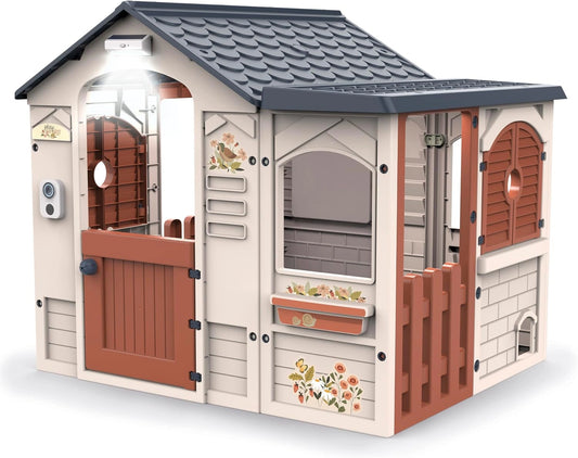 Chicos - Play Garden Lumière et Son, 2 à 5 Ans (89626), Maison Extérieur Enfant, Cabane de Jardin Extérieure à Décorer