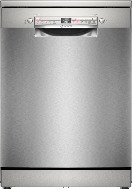 Bosch SMS2HTI02E Série 2, 60 cm, Lave-vaisselle de libre installation, Home Connect, Diagnostic à distance, Assistant au lavage, Programme préféré